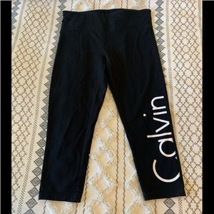 Womens small Calvin Klein leggings